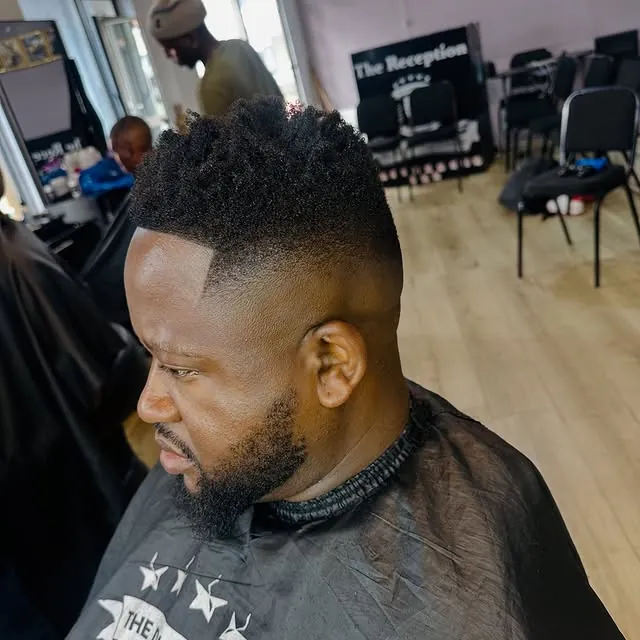 Clean taper with precise line work