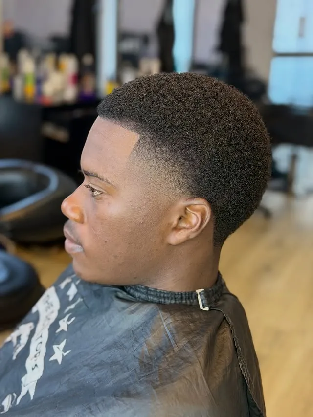 Low fade on natural texture
